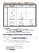 Molecular Shapes Based On Vsepr Theory Printable pdf