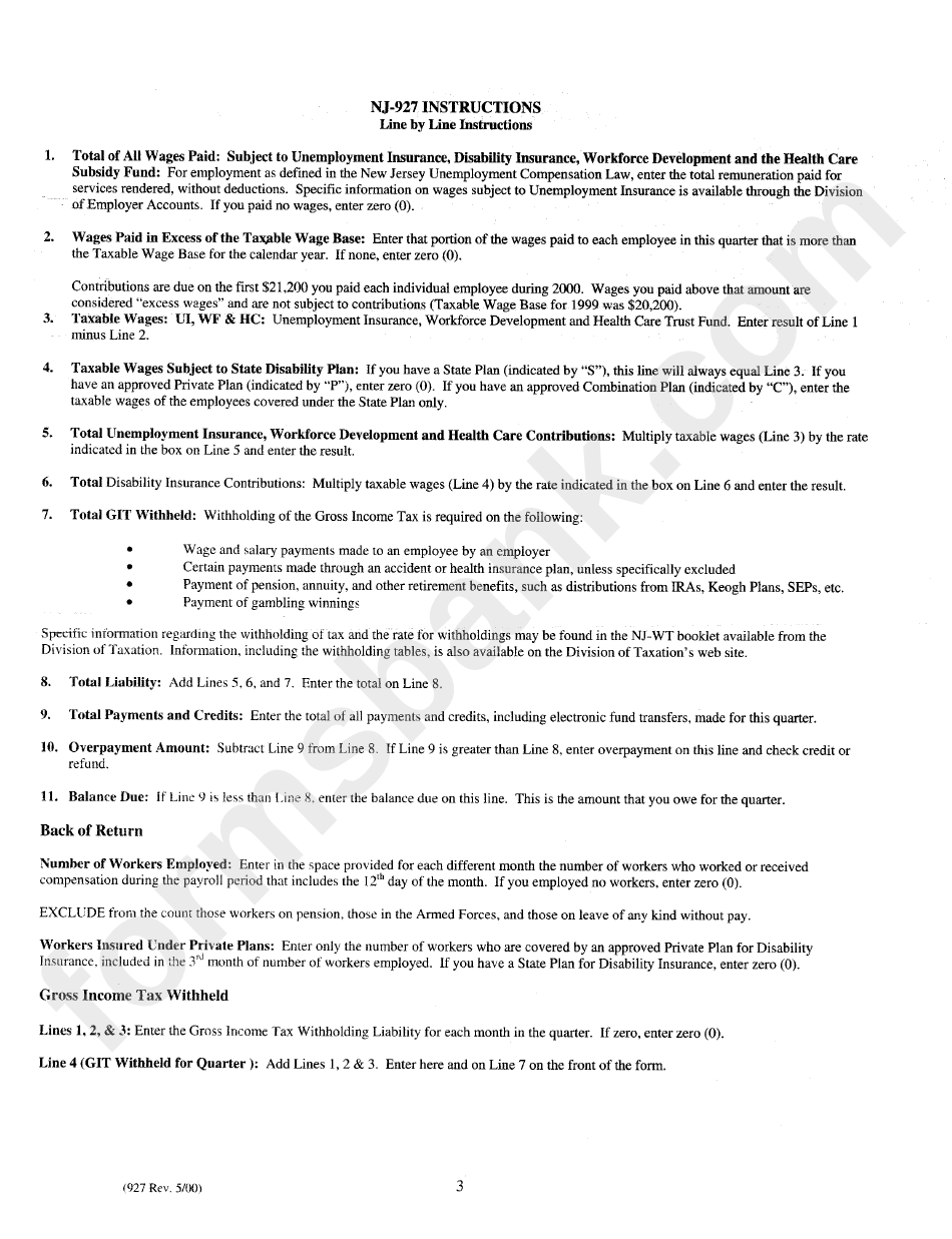 nj-927-instructions-printable-pdf-download