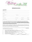 Wedding/event Contract Template