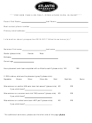 Atlantis Swimmers Open House Sign-In Sheet Printable pdf