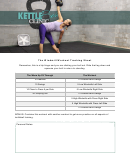 The Windmill Workout Tracking Sheet
