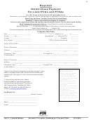 Fillable District Dues Payment For Local Ptas And Ptsas Form - 2015-2016 Printable pdf