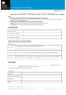 Exemption From Income Management Form