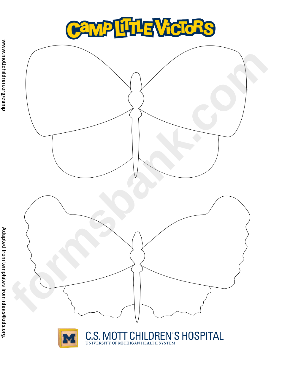 Butterfly Templates
