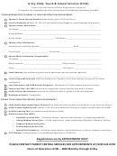 Army Child, Youth & School Services (cyss) Parent Central Services Office Registration Checklist
