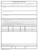 Dd Form 1351-5 - Government Quarters And/or Mess, July 1999