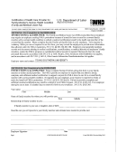 Form Wh-380-f - Certification Of Health Care Provider For Member's Serious Health Condition (family And Medical Leave Act)