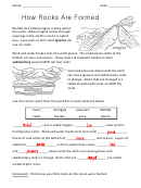 How Rocks Are Formed Printable pdf