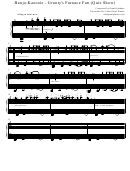 Grant Kirkhope - Banjo-kazooie - Grunty's Furnace Fun Piano Sheet Music