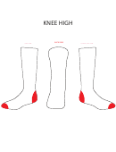 Knee High Sock Template