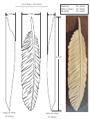 Carving A Feather Template