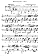 Nocturne Opus 9 No. 2 - Frederic Chopin Printable pdf