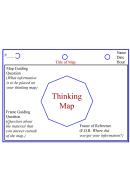 Thinking Map Template