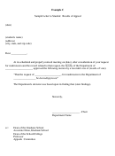 Sample Letter Template To Student - Results Of Appeal