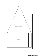 Gingerbread House Pieces Template