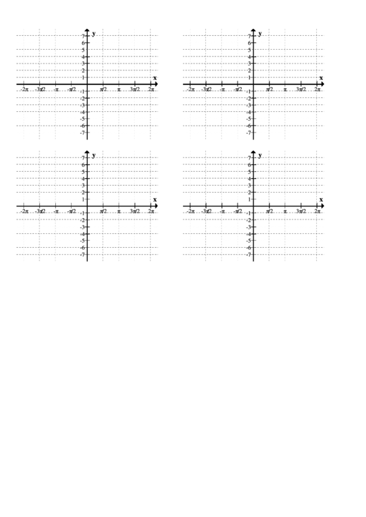 Trig Graph Paper Printable pdf