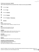 Performance Assessment Template: Grasps Printable pdf