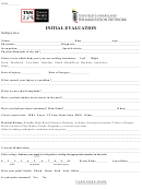 Initial Medical Evaluation Form