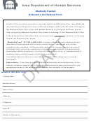 Medically Frail Attestation & Referral Form Printable pdf