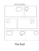 Blank Comic Page Template