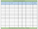 Job Search Tracking Spreadsheet
