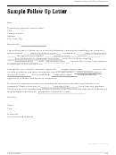 Sample Follow Up Letter - Texas Commission On The Arts