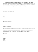Complaint Acknowledgement Sample Letter