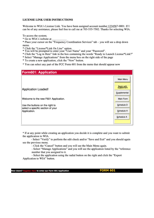 Top Fcc Form 601 Templates free to download in PDF format