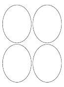 4 1/4 Oval Label Template