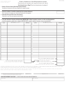 Form H1049 - Client's Statement Of Self-employment Income