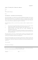 Sample - Warning Letter (common Law Employee)