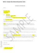 Sample Out-of-school Suspension Letter Template