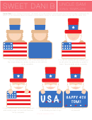 Sdb Uncle Sam Icing Template