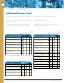 Healthy Homes Maintenance Checklist Template Printable pdf