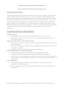 Sample Job Description Template For District School Nutrition