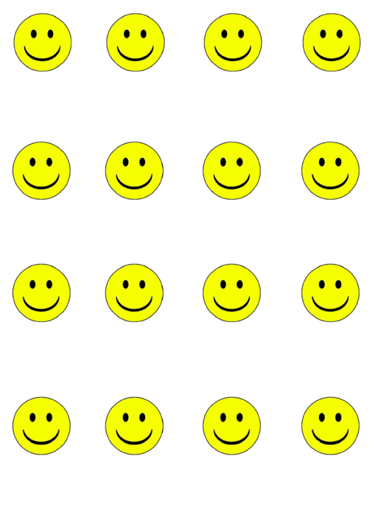 Printable Smiley Face Pdf Printable World Holiday