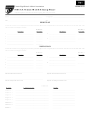 Fhsaa Tennis Match Lineup Sheet