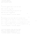 I Can Only Imagine (written By Mercy Me) Guitar Chords