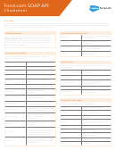 Soap Api Cheatsheet Printable pdf