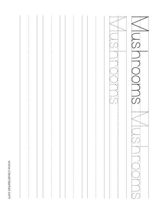 Letter M Writing Sheets For Preschool Printable pdf