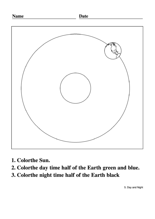 Sun Coloring Worksheet Printable pdf