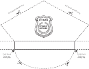 Ottawa Police Service Hat Template Printable pdf
