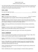 Sample Golf Club Constitution And By-laws