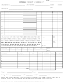 Ropssaa Cricket Score Sheet Template