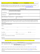 Request For A Certified Copy Of Marriage Record From The Town/city Vital Records