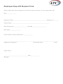 Employee Days-off Request Form