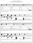 Child Care Licensing Request For Background Check