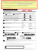 Texas Voter Registration Application