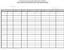 Child's Sign-in And Sign-out Sheet - Child Care Facilities And Child Care Group Homes