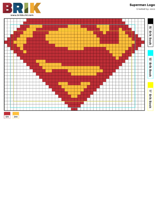 Superman Symbol Template - Logo Printable pdf